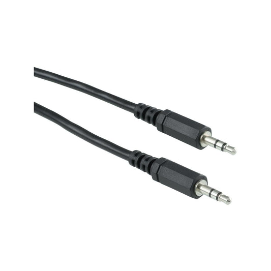 Click 3 5mm Aux Cable - 1.5m - Black - Durable Audio Connection