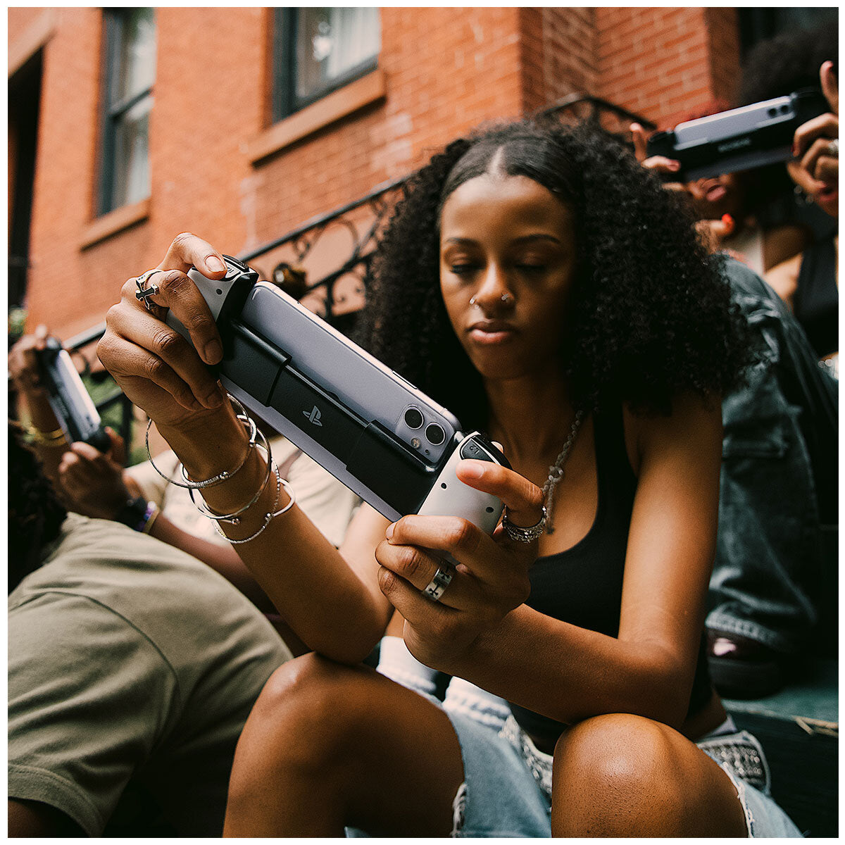 Backbone One PlayStation Edition Mobile Gaming Controller For Android White BM3604