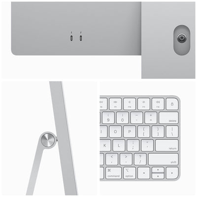 iMac 24 Inch With Retina 4.5K Display M3 Chip 8 Core GPU 256GB Silver