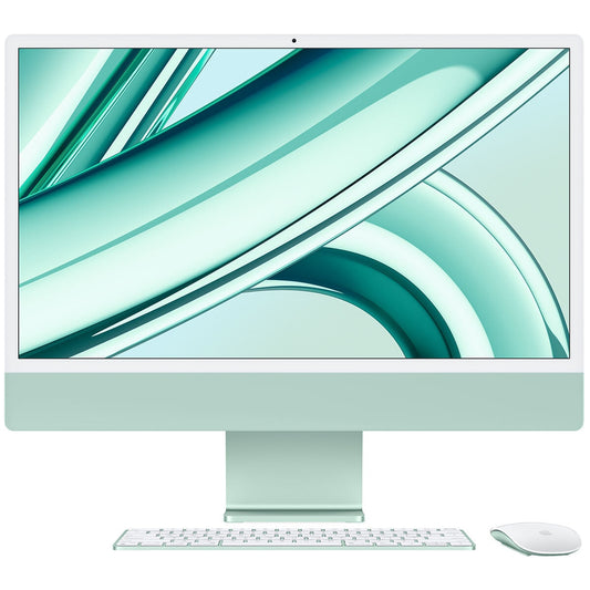 iMac 24 Inch With Retina 4.5K Display M3 Chip 8 Core GPU 256GB Green - Auzzistore