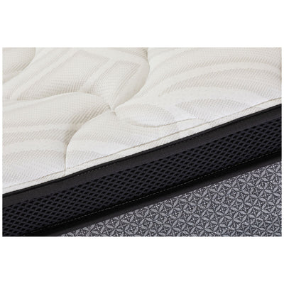 Sealy Yarley King Single Mattress White Fabric Foam Spring Supportive
