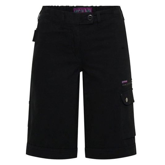 Green Hip Cargo Shorts - Women's Size 24 - Navy Blue - Comfort & Style