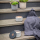 Santalum Estate Sandalwood Citronella Candle - 42 Hour Burn - Cement Grey