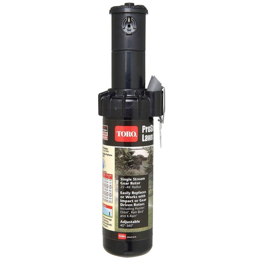 Toro Prostream Pop Up Sprinkler - 125mm - ABS Plastic - Adjustable Pattern - Auzzistore
