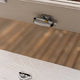 Taskmaster Chrome Plated Awning Window Catch - Solid Brass - 25mm x 70mm