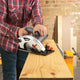 Ozito Circular Saw 185mm 1300W Steel Plastic Ergonomic Handle
