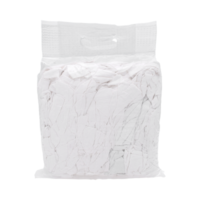 White Rags Paint Partner 1.5kg Cleaning Rags 90mm x 250mm White