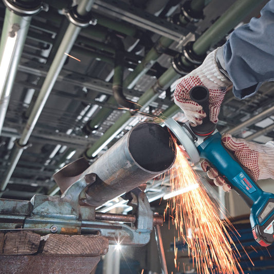 Bosch 18V Professional Angle Grinder Skin Only - 134mm x 162mm x 387mm - Brushless Motor - KickBack Control – view 2
