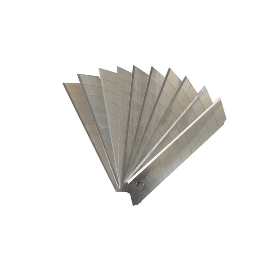 Craftright 18mm Replacement Snap Off Knife Blade 20 Pack SK5 Steel - Auzzistore