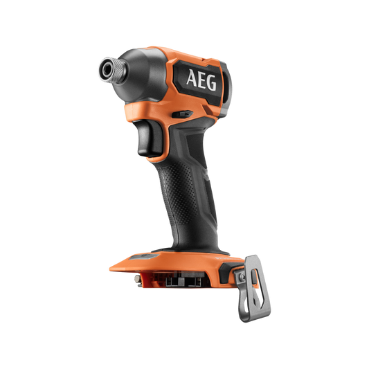 AEG 18V Brushless Sub Compact Impact Driver Skin Only - 180Nm Torque - 4 Modes - 0.77kg - Auzzistore