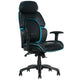 DPS Gaming Chair With Adjustable Headrest Black – view 2