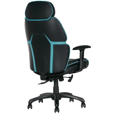 DPS Gaming Chair With Adjustable Headrest Black