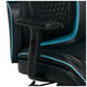 DPS Gaming Chair With Adjustable Headrest Black – view 8