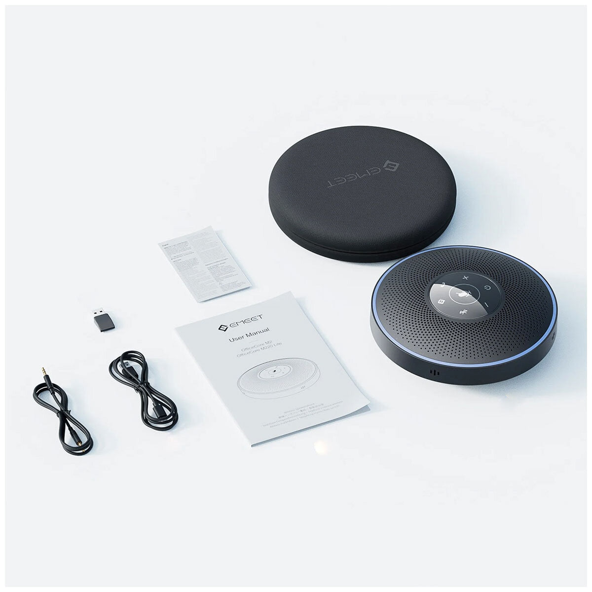EMEET OfficeCore M2 Classic USB Bluetooth Speakerphone Black