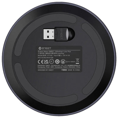 EMEET OfficeCore Luna Plus USB/Bluetooth Speakerphone Black E1109