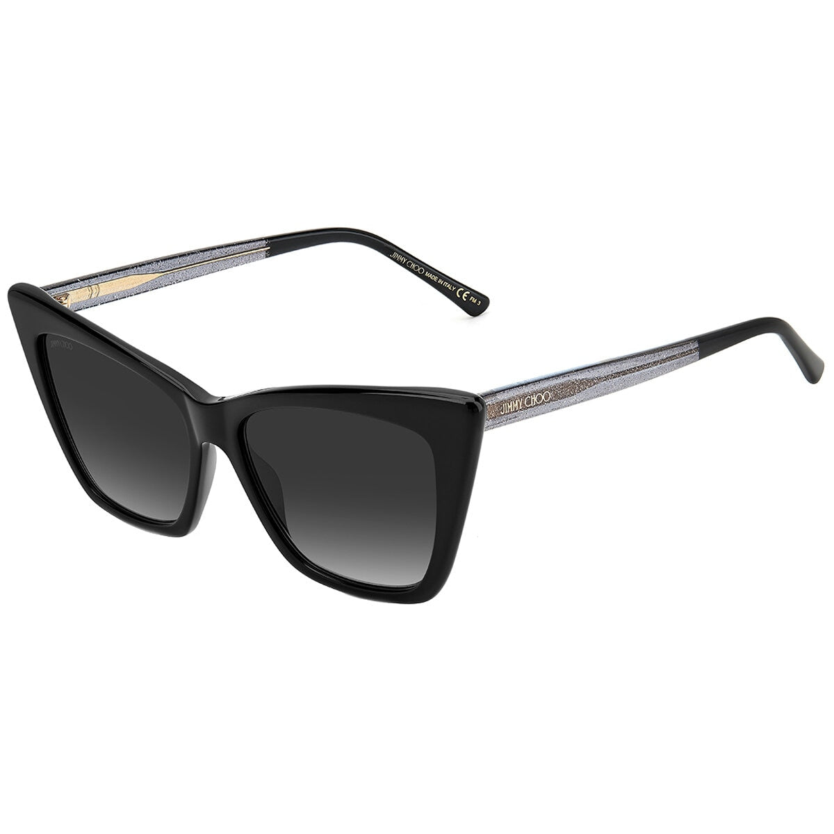 Jimmy Choo LUCINE/S Women's Sunglasses Black