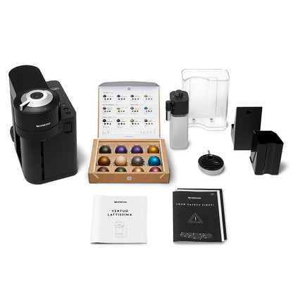 De'Longhi Nespresso Vertuo Lattissima Coffee Machine Black ENV300B