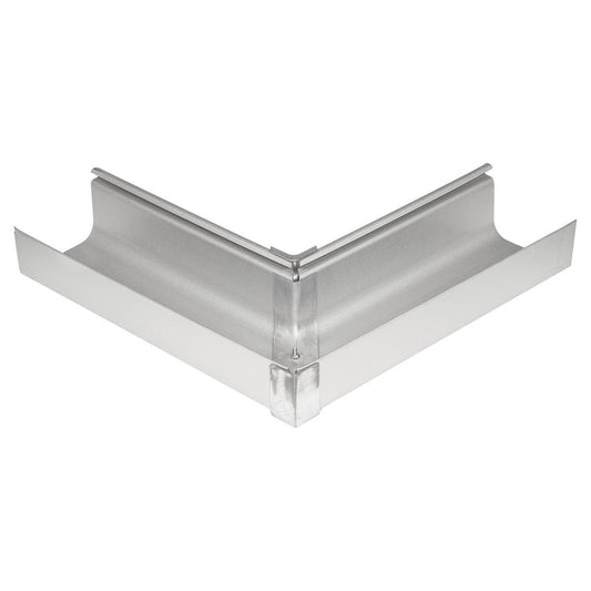 Fielders 115mm Zincalume Internal Gutter Mitre - 90-Degree Corner - Zinc - Auzzistore