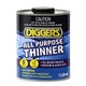 DIGGERS All Purpose Thinner 1L Solvent Paint Cleaner Fast Drying
