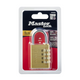 Master Lock 40mm Brass Combination Padlock - Aluminum - Durable - Keyless