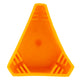 Jack Post Cap Yellow - 60mm Plastic - Snug Fit - High Visibility