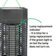 Gecko Large LED Zapper - 40m Coverage - Durable Weatherproof Design