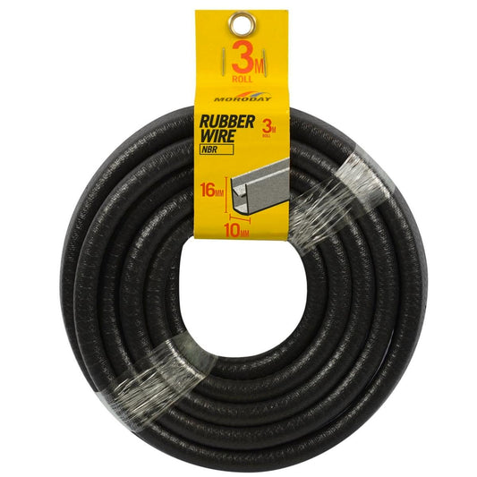 Moroday Rubber and Wire 10mm x 16mm x 3m Durable Flexible Sealing - Auzzistore