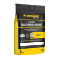 Dunlop Flexible Coloured Grout - 1.5kg - Buff - Anti Mould - 1 Pack