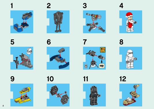 LEGO 75056 Star Wars Advent Calendar - Hoth Holiday Fun - Auzzistore