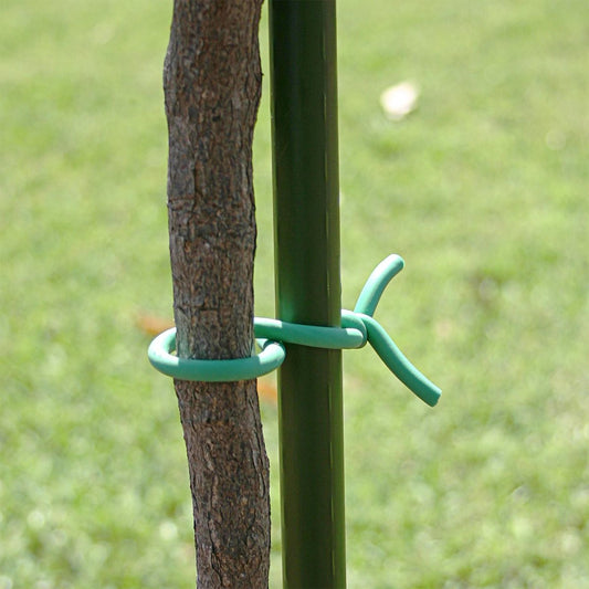 Jack Plant Tie - 5mm x 5m - Steel & Rubber - Soft Coating – view 2 - Auzzistore