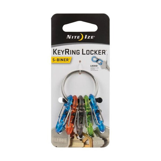 Niteize Key Ring S-Biner Locker - 62mm Stainless Steel - Easy Access – view 2