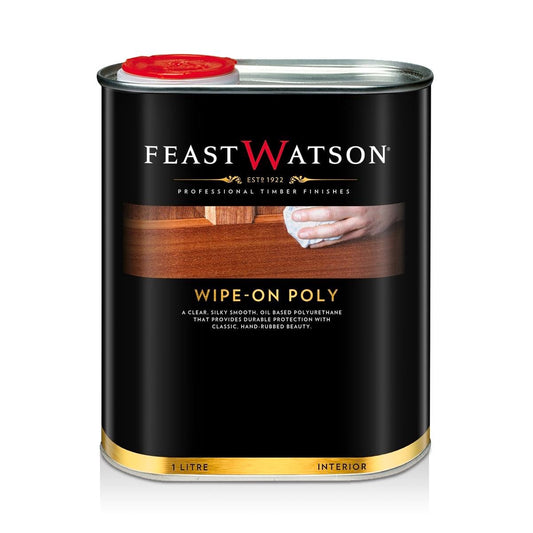 Feast Watson Wipe-On Poly 1L Satin Oil Based Durable Finish - Auzzistore