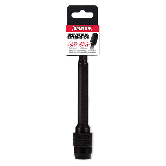 Diablo 140mm Universal Extension for Drills - Quick-Change - Lightweight - Auzzistore