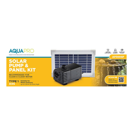 Aquapro Solar Pump AP300SP 310L/H 3.5W Efficient Fountain Kit – view 2