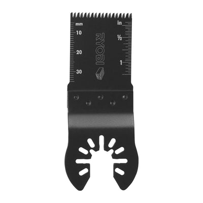 Ryobi 4 Piece Multi Tool Blade Set - 32mm to 88mm - Cutting Timber, Metal, Plasterboard, Plastic
