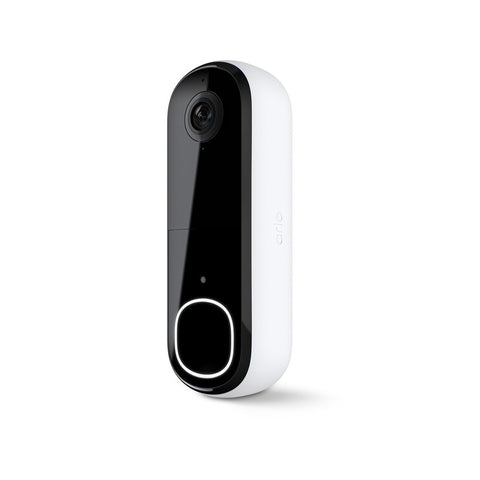 Arlo 2K Video Doorbell - Wired/Battery - 2-Way Audio - Night Vision - Motion Detection - Auzzistore