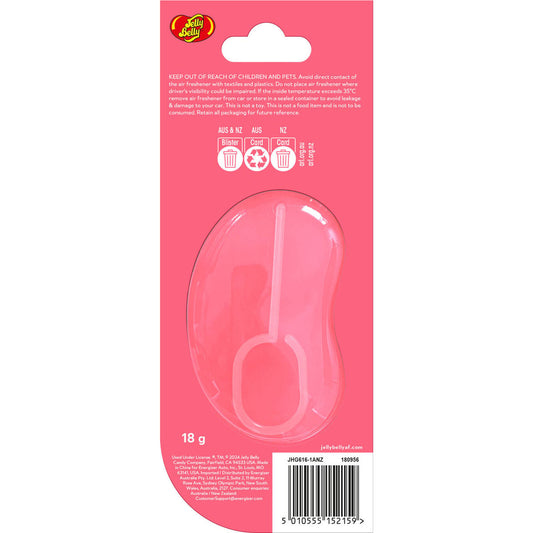 Jelly Belly Tutti Fruitti Air Freshener - 1 Pack - 88mm x 190mm - Multicolour - Long-lasting Fruity Scent – view 2