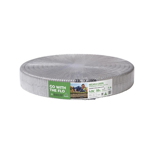Megaflo Green Socked Slotted Agi Pipe 170 x 40mm 20m - Efficient Drainage - Auzzistore