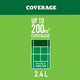 Munns Professional Green Dominator Lawn Fertiliser 2.4L - Hose-On - 200m² Coverage – view 5