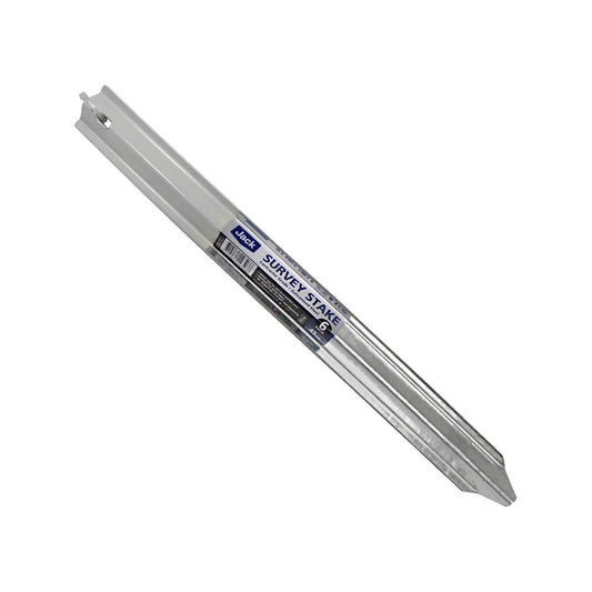 Jack Survey Stake - 45cm - Galvanised Steel - Marker Post - Auzzistore