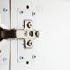 Taskmaster Hinge Repair Plate 2 Pack - 90 x 45mm - White - Easy Installation