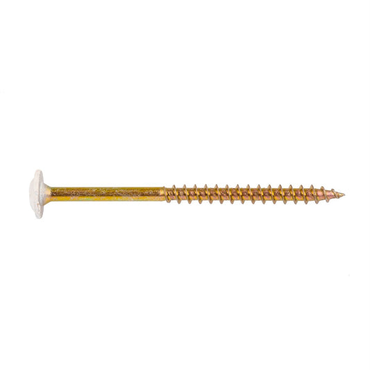 Buildex Cabinet Screw 10 x 75mm Zinc Alloy Low Profile 50 Pack – view 2 - Auzzistore