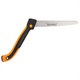 Fiskars Powertooth Folding Saw 250mm Steel Softgrip Easy Carry