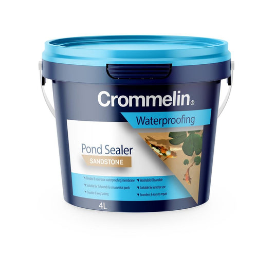 Crommelin Pond Sealer - 4L - Water Based Membrane - UV Stable - Auzzistore