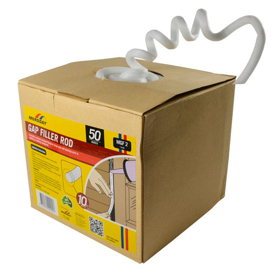 Moroday Gap Filler Rod 10mm x 50m Closed Cell Polyethylene Flexible - Auzzistore
