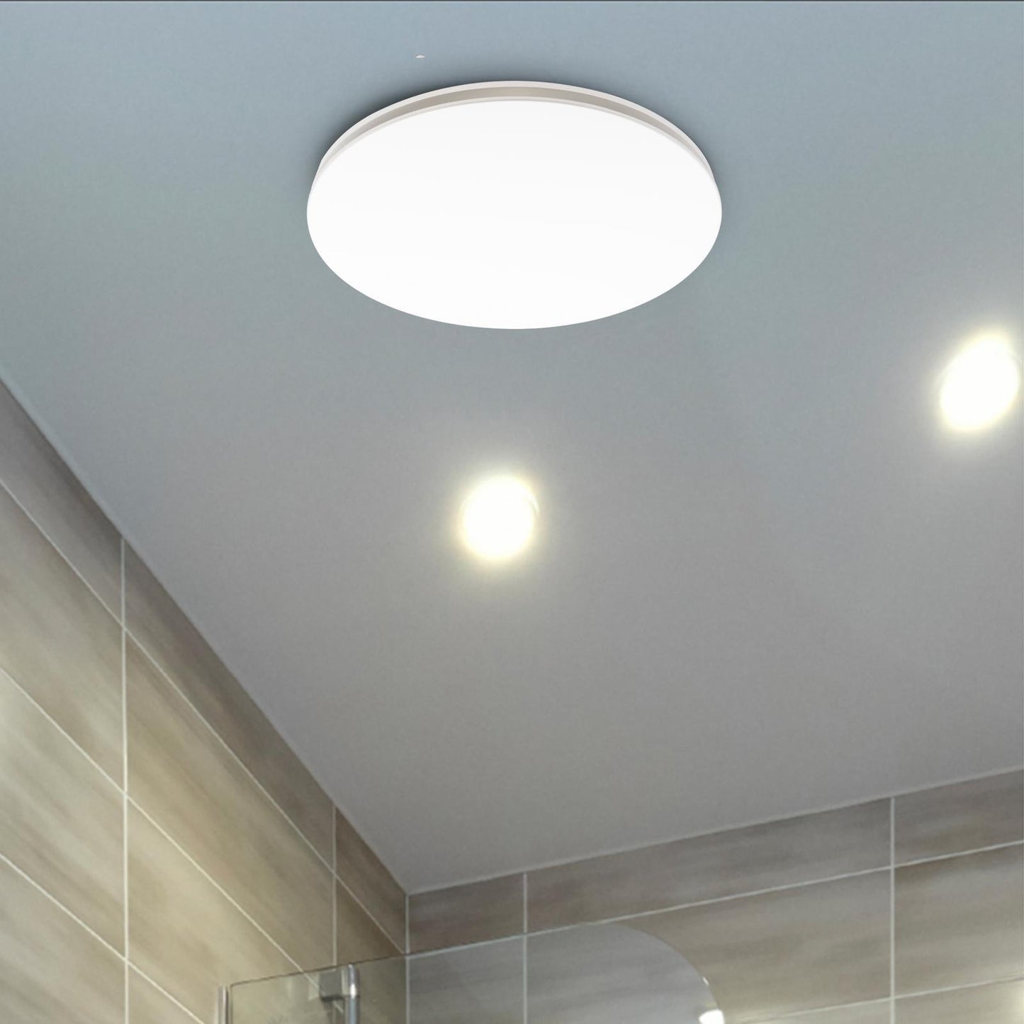 Mercator 290mm White Diy Plug In Round Exhaust Fan