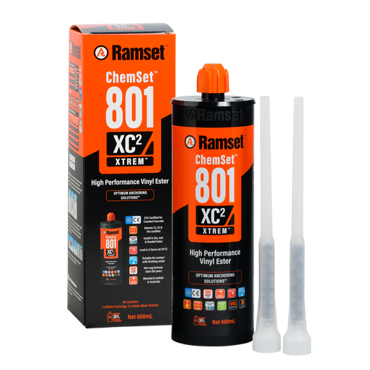 Ramset Chemset 801 Xtrem Xc Chemical Anchor - 600ml - Fast-Setting, Heavy-Duty – view 2 - Auzzistore