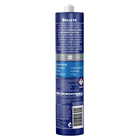 Selleys No More Gaps 475g Interior Fast Dry Gap Filler Acrylic White – view 2 - Auzzistore