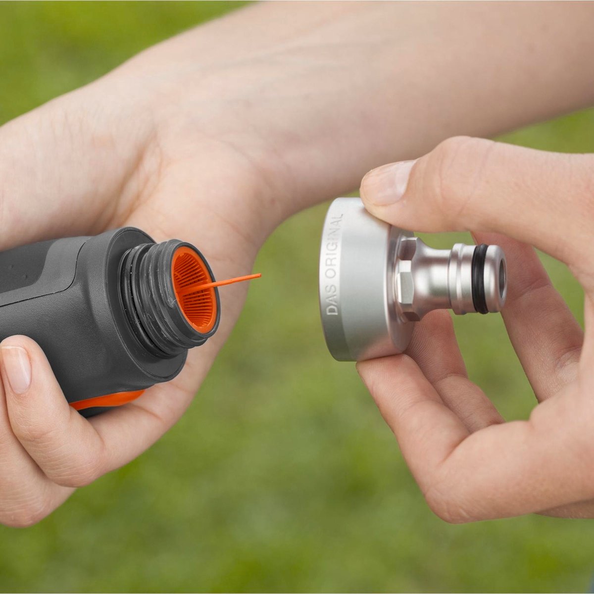 Gardena 13mm Trigger Gun Nozzle - Metal Plastic - Durable Ergonomic Grip