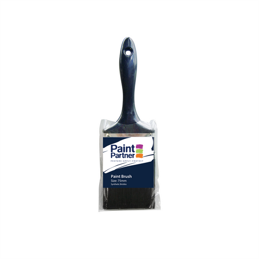 Paint Partner Paint Brush - 75mm - Synthetic - General Purpose - Auzzistore